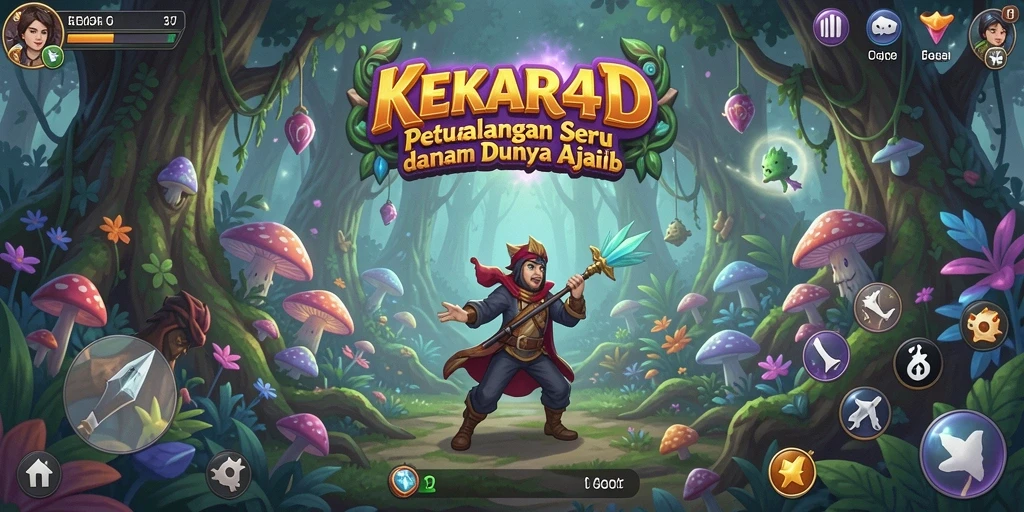 Gameplay seru KEKAR4D dengan petualangan penuh tantangan.