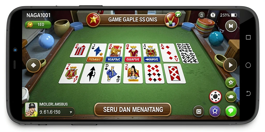 Tampilan gameplay seru NAGA1001 yang penuh strategi.